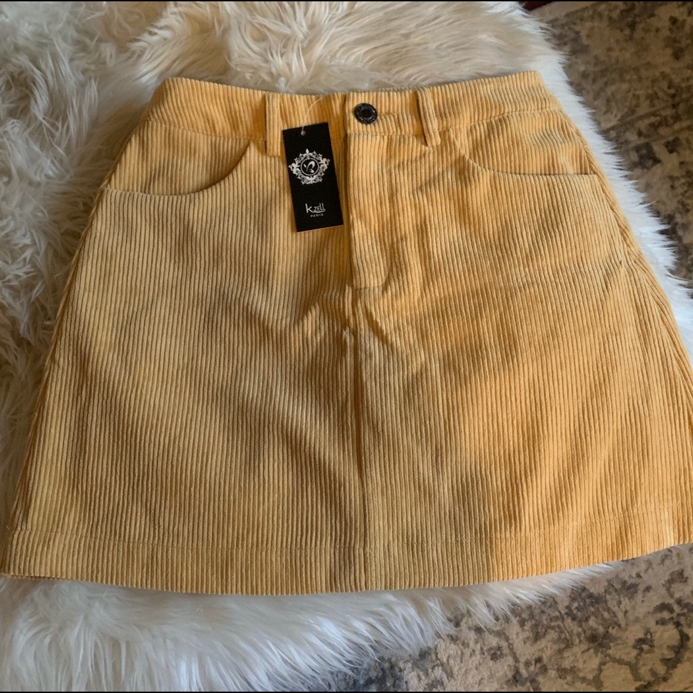 Corduroy Skirt ✨